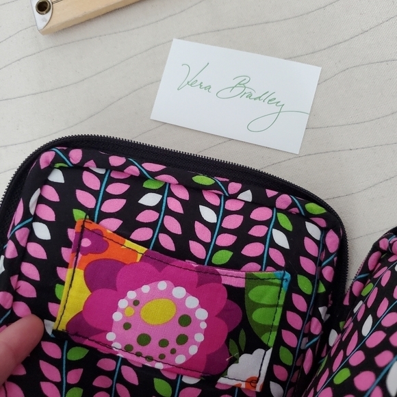 Vera Bradley Va Va Bloom Floral Print EReader Kindle Multicolor Sleeve Case EUC - Picture 6 of 7